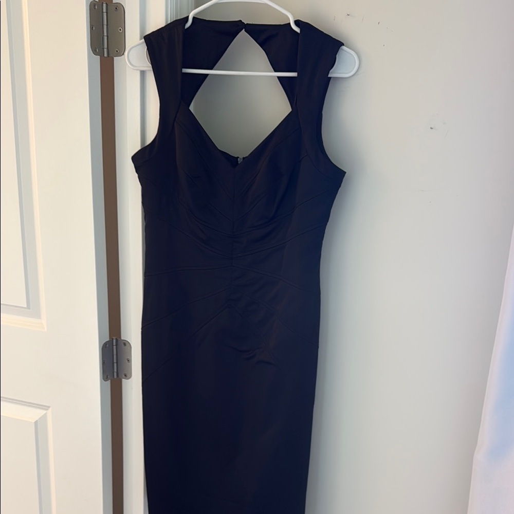 Jessica Simpson Black Backless Dress